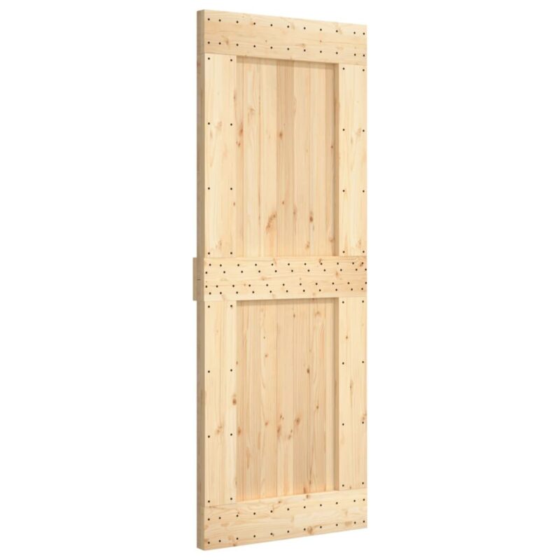 Universalios durys, 85x210cm, pušies medienos masyvas
