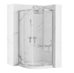 Dušo kabina Rea look chrome 90x90  patvari ir stilinga