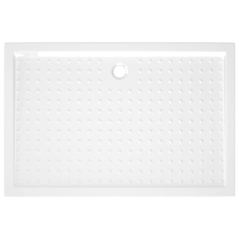 Dušo padėklas 80x120x4cm baltas  patvarus ir saugus