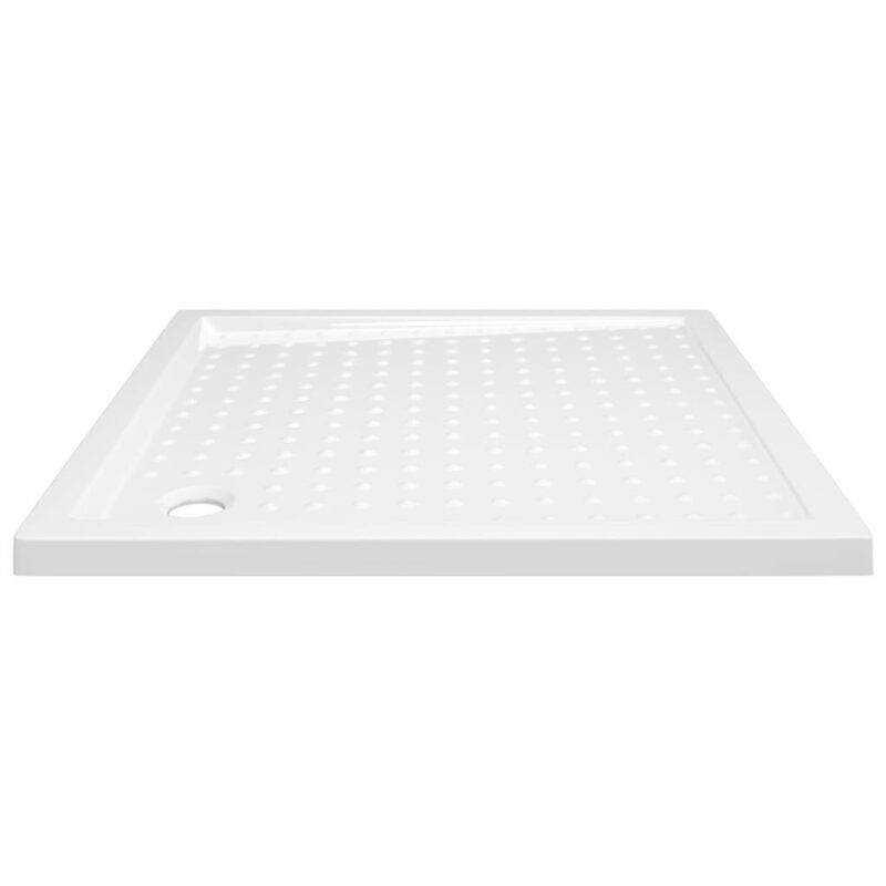 Dušo padėklas, 80x80x4cm, baltas - Image 4