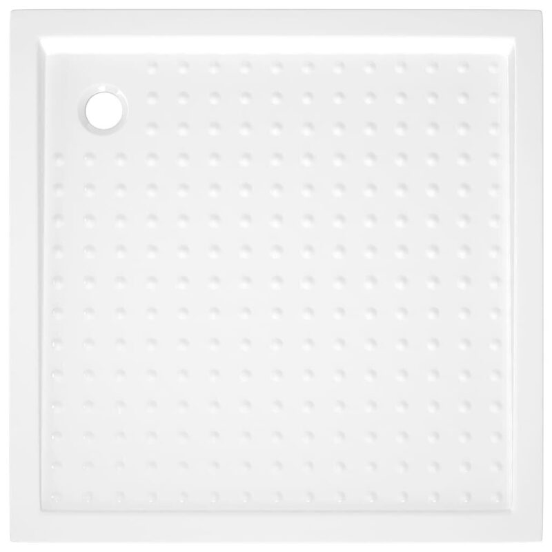 Dušo padėklas, 80x80x4cm, baltas - Image 2