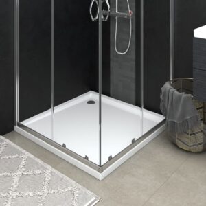 Dušo padėklas 90x90cm ABS kvadratinis  patvarus ir modernus