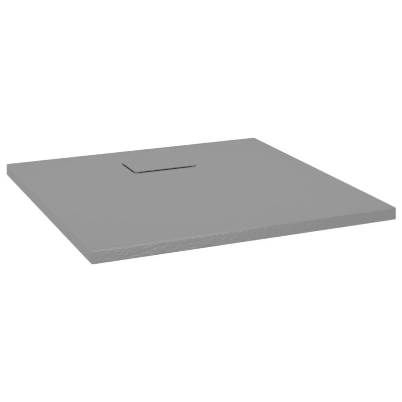 Dušo padėklas 90x90cm su neslidžia skalūno danga  patvarus ir saugus