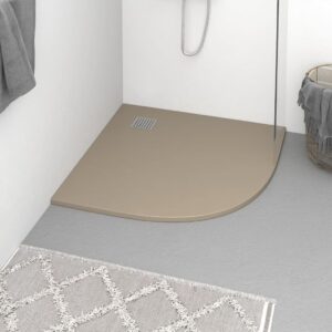 Dušo padėklas 90x90cm rudas  patvarus ir neslidus | Belsilt