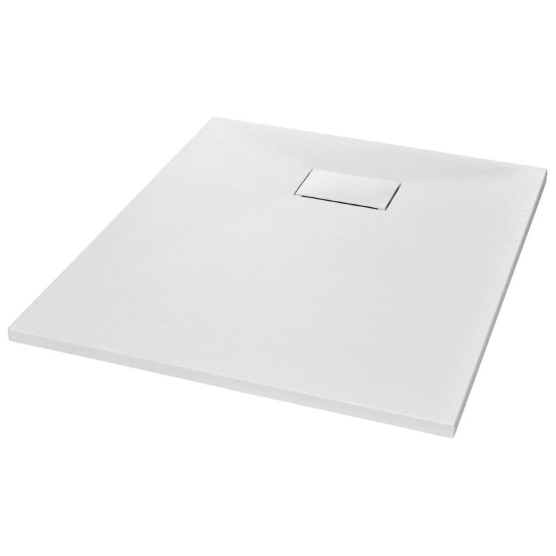 vidaXL dušo padėklas 90×70 cm   žemas profilis saugus