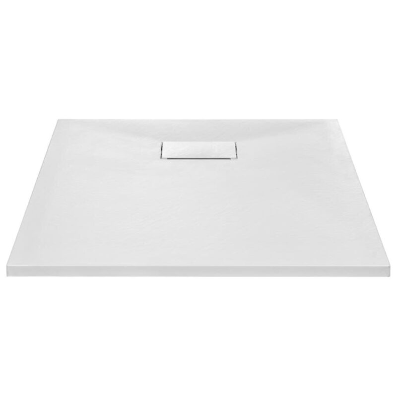 vidaXL dušo padėklas 90×70 cm   žemas profilis saugus
