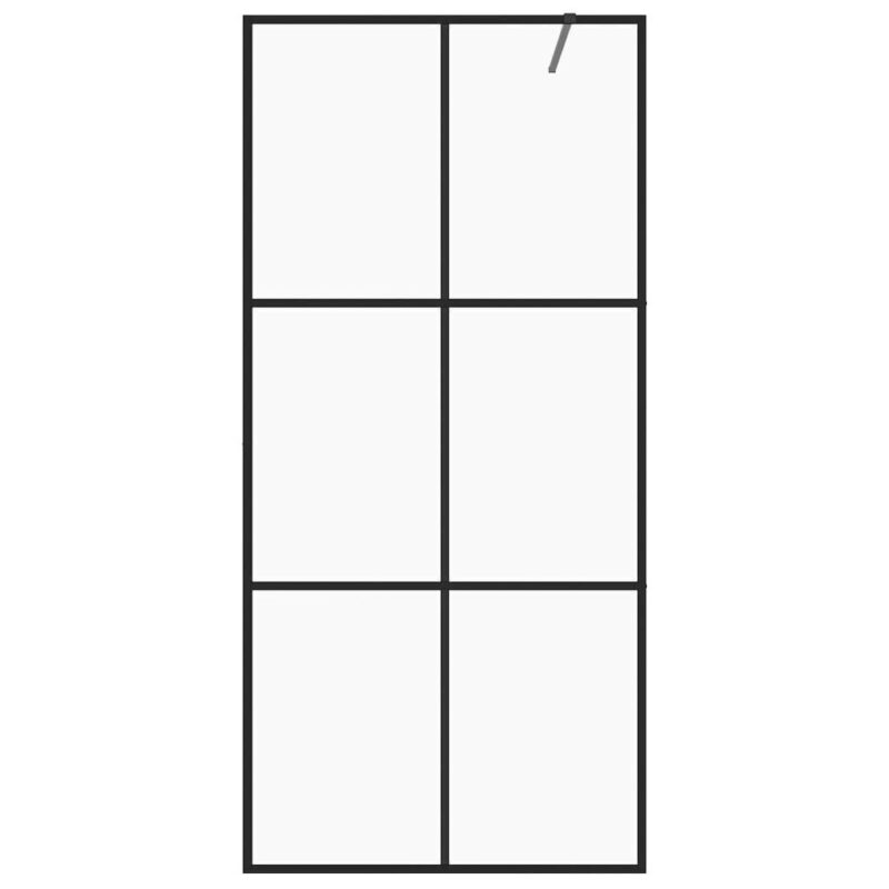 Dušo sienelė 100x195 cm  tvirta ir minimalistinė | belsilt