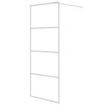 VidaXL dušo sienelė 80×195 cm su grūdintu stiklu | Belsilt