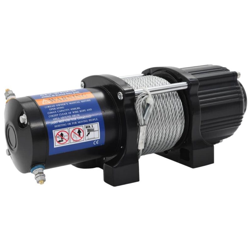 Elektrinė gervė 12 V 2040 kg  patvari ir galinga | belsilt