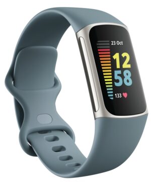 Išmanioji apyrankė Fitbit Charge 5 Steel Blue/Platinum