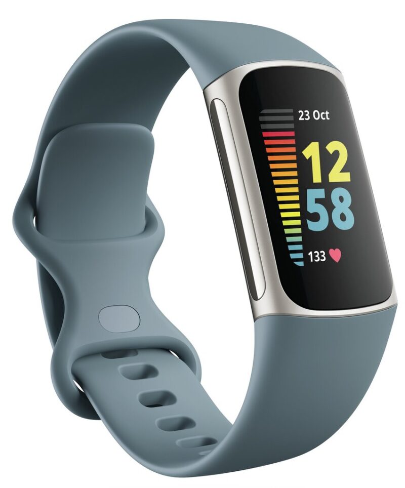 Išmanioji apyrankė Fitbit Charge 5 Steel Blue/Platinum