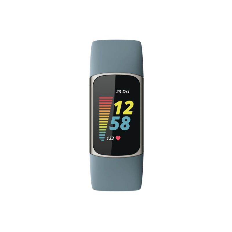 Išmanioji apyrankė Fitbit Charge 5 Steel Blue/Platinum - Image 2