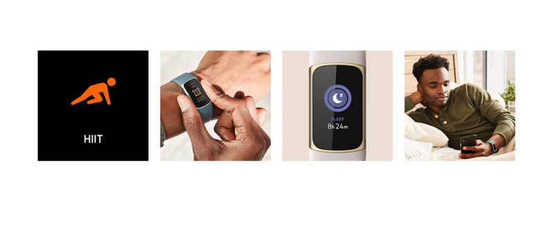 Išmanioji apyrankė Fitbit Charge 5 Steel Blue/Platinum - Image 8