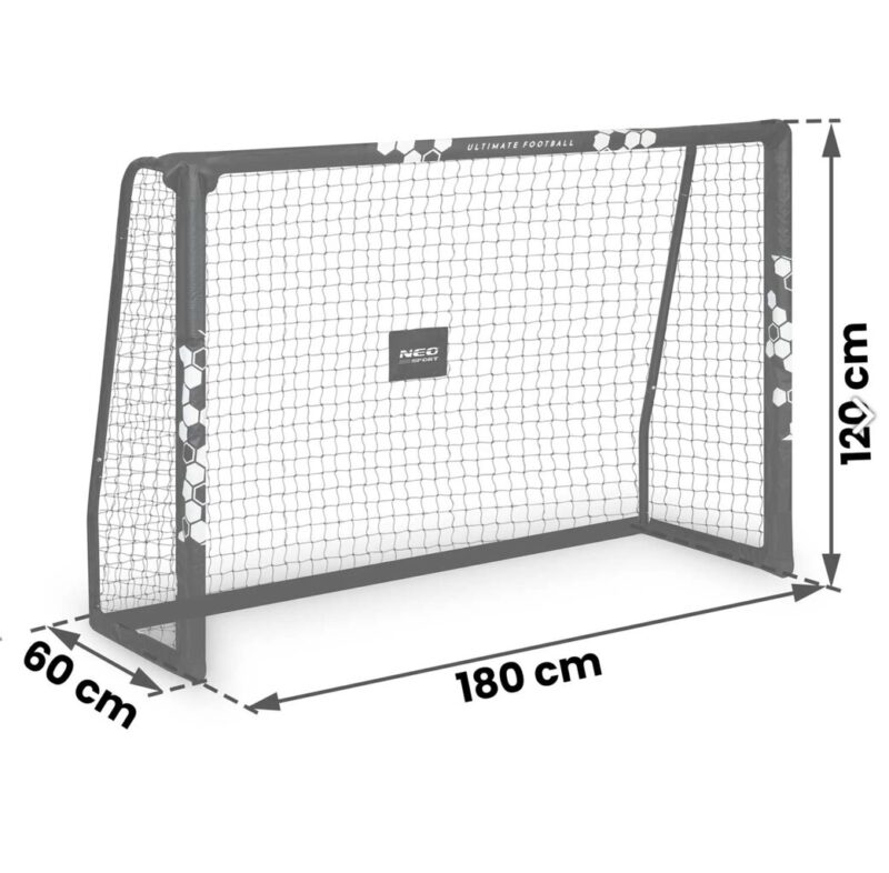 Futbolo vartai Neo-Sport NS-463, 180x120x60 cm - Image 5