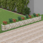 gabionolovelis50cmcopyof57754778b29fcreference  belsilt Gabiono lovelis 50 cm  tvirtas ir ilgaamžis sodo sprendimas