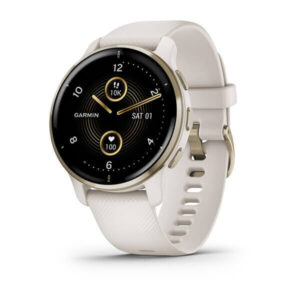 Išmanusis laikrodis Garmin Venu® 2 Plus Cream Gold/Ivory