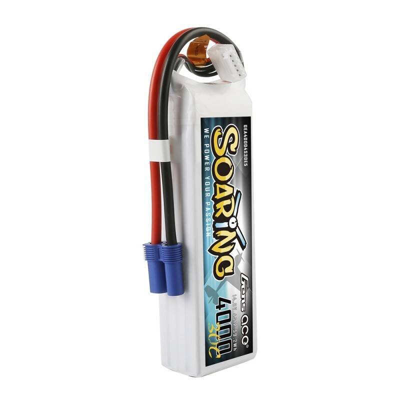 gensacebaterijasoaringlipo4000mah148vbfee3kainareference  belsilt Gens Ace Soaring LiPo 4000mAh 148V 4S1P baterija  belsilt
