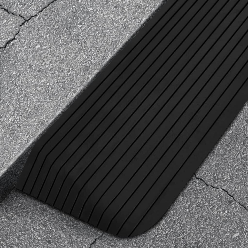 gumineslenksciorampa110x41x5cm0df74kainareference  belsilt Guminė slenksčio rampa 110x41x5 cm  patvari ir neslystanti