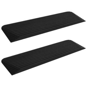 Guminės slenksčio rampos 2vnt 110x32x38cm  patvarios ir neslystanč