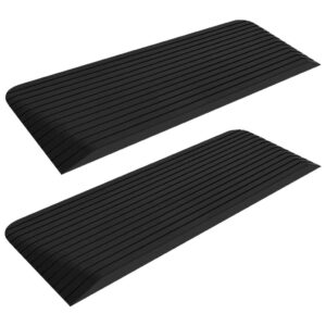 Guminės slenksčio rampos 2vnt 110x41x5cm  patvarios ir neslystančios