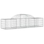 Išlenkti gabiono krepšiai vidaXL 200x50x4060 cm  Belsilt