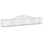 Išlenkti gabiono krepšiai vidaXL 300x30x4060 cm   belsilt