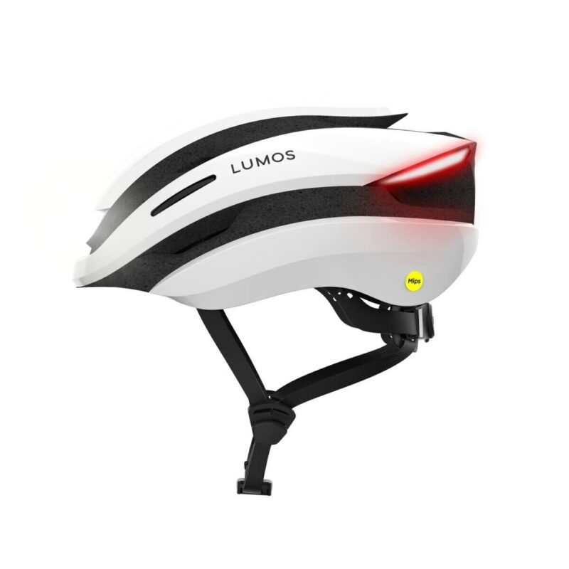 Išmanusis dviratininkų šalmas Lumos Ultra 54 61cm baltas