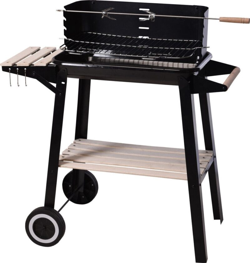 Kepsninė BBQ su lentynėle, 54x34x86,5 cm - Image 4