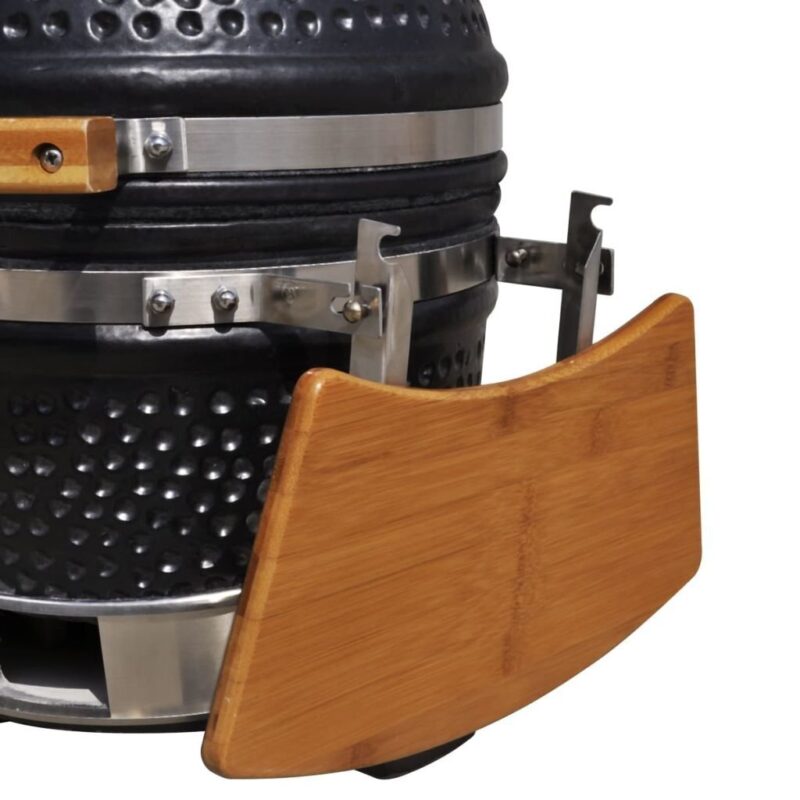 Keraminė kepsninė - rūkykla Kamado, 33 cm - Image 4