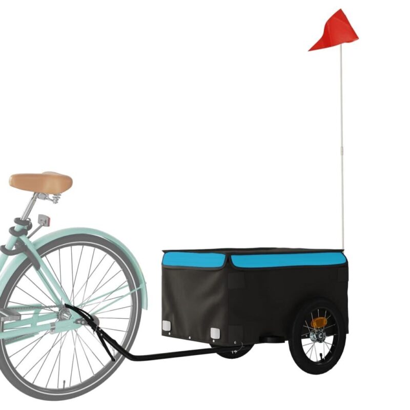 VidaXL krovininė dviračio priekaba 30 kg apkrovai  belsilt