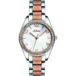 Laikrodis moterims sOliver SO 2774 M su spalvotu dirželiu