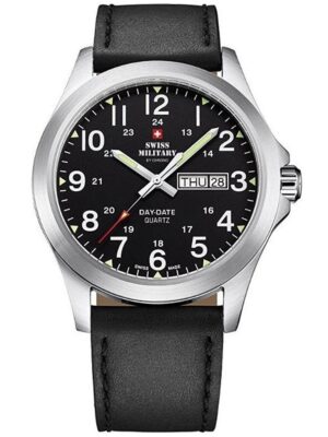 Swiss Military by Chrono SMP3604020 vyriškas laikrodis juodas