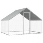Lauko narvas viščiukams, 2,75x2x2m, galvanizuotas plienas