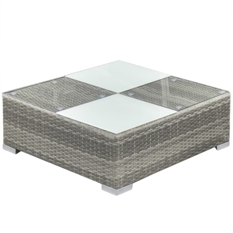 Lauko sofų komplektas, pilkas, Pilka - Image 4