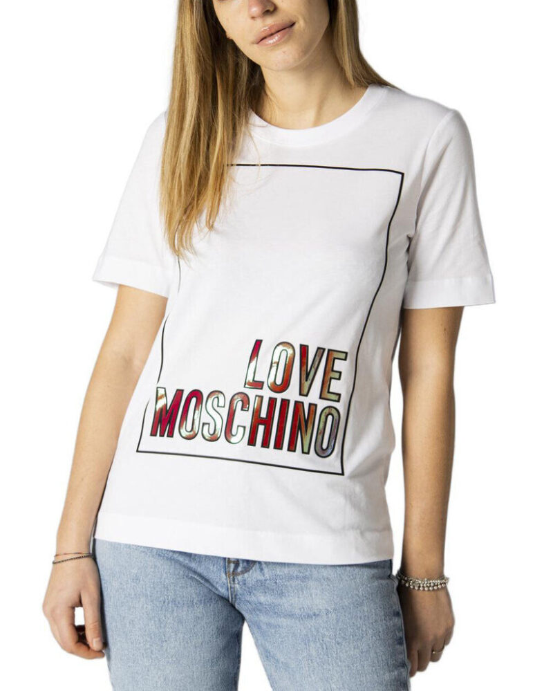 Marškinėliai moterims Love Moschino G-342771, balti, 38