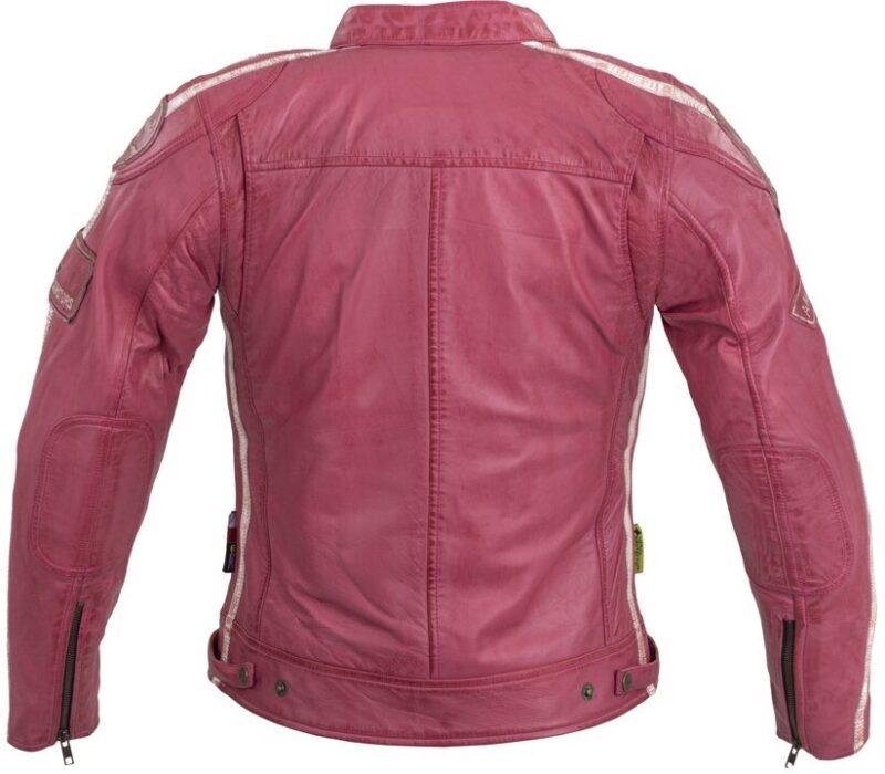 Moteriška odinė moto striukė W-TEC Sheawen Lady Pink - XS - Image 10