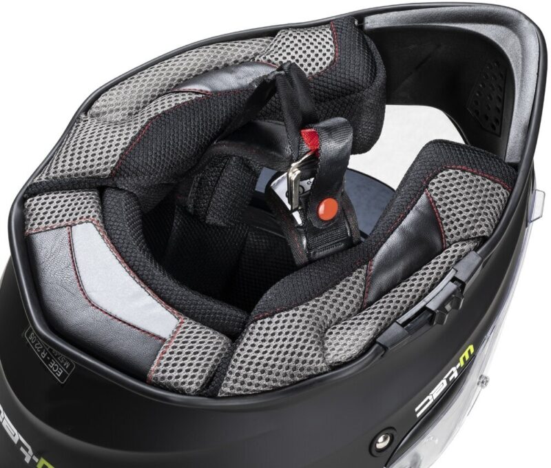 Moto šalmas W-TEC V331 PR - Matt Black XS (53-54) - Image 3