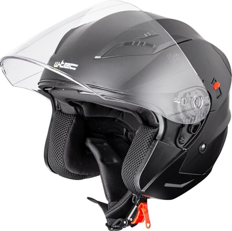 Moto šalmas W-TEC YM-627 - Pure Matt Black XS (53-54) - Image 11