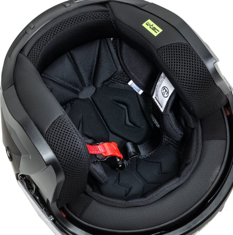 Moto šalmas W-TEC YM-627 - Pure Matt Black XS (53-54) - Image 10