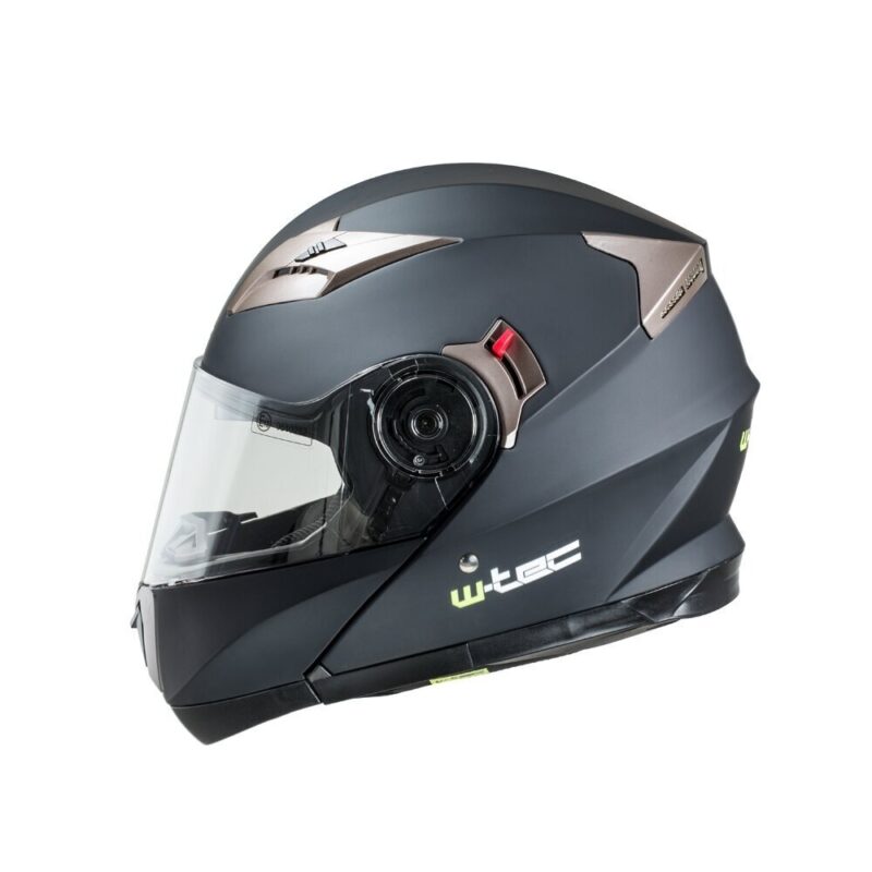 Moto šalmas W-TEC YM-925 - juodas matinis XXL - Image 8