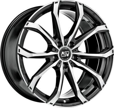 msw48glossblackfullpolished75r17reference  belsilt Msw 48 Gloss black pilnai poliruoti ratlankiai 75R17 5X118