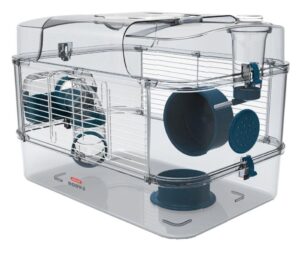 ZOLUX SOLO mėlynas narvas graužikams  saugumas ir komfortas