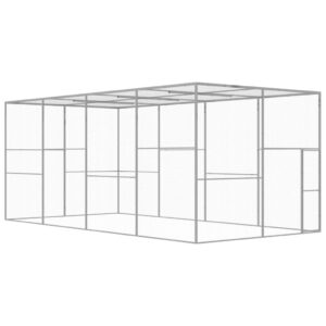 Narvas katėms 6x3x25 m cinkuotas plienas saugus ir patvarus