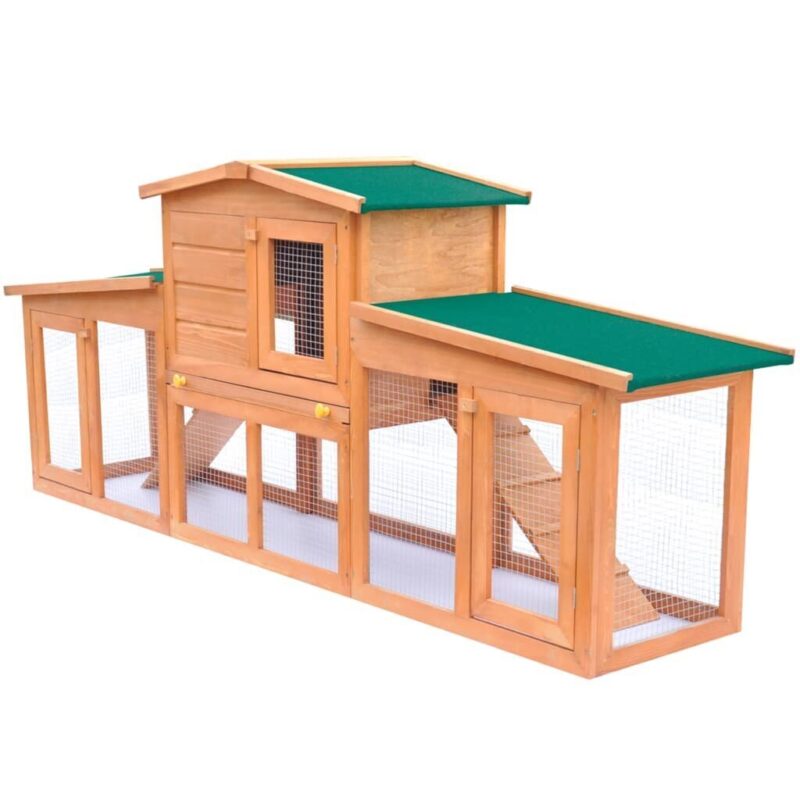 Narvas triušiams 190x46x85 cm – patogus ir saugus narvas
