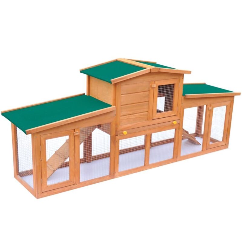 Narvas triušiams 190x46x85 cm – patogus ir saugus narvas