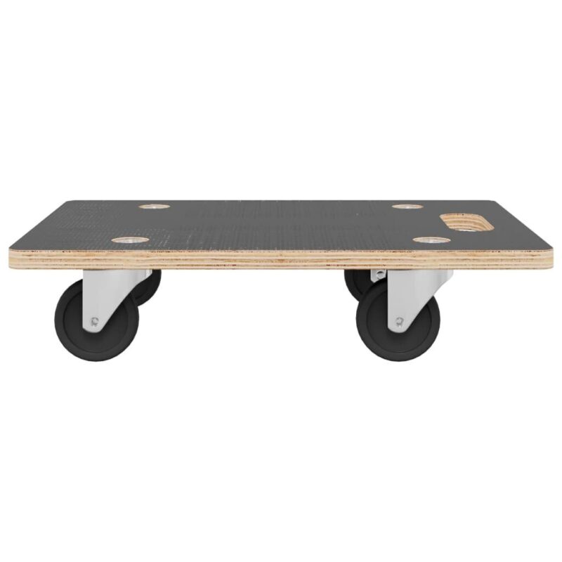 VidaXL platforminiai vežimėliai 60x40x115 cm 2 vnt