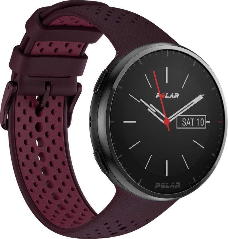 Polar Pacer Pro Autumn Maroon  išmanusis laikrodis sportui
