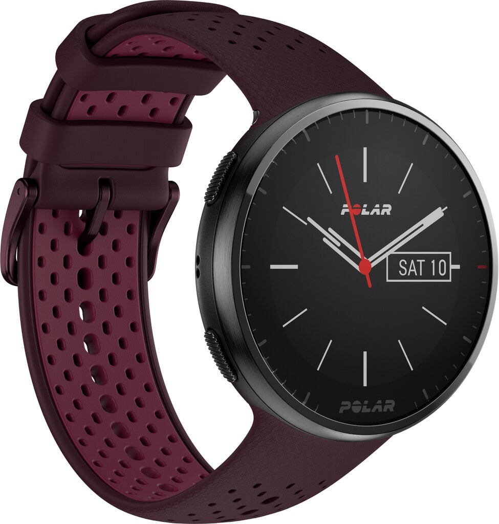 polarpacerproslmaroonpurple01e1auzsakytireference  belsilt Polar Pacer Pro Autumn Maroon  išmanusis laikrodis sportui