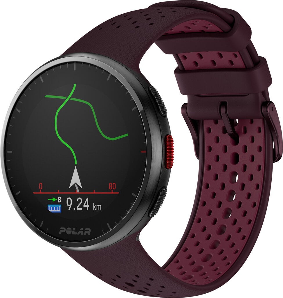 polarpacerproslmaroonpurple8fff4pigiaureference  belsilt Polar Pacer Pro Autumn Maroon  išmanusis laikrodis sportui