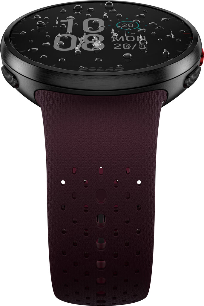 polarpacerproslmaroonpurpleb25b6pricereference  belsilt Polar Pacer Pro Autumn Maroon  išmanusis laikrodis sportui